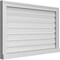 Ekena Millwork Vertical Surface Mount PVC Gable Vent: Functional, w/ 2"W x 2"P Brickmould Sill Frame, 36"W x 22"H GVPVE36X2203SF - alternate 3